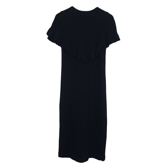 Vintage Frederika Jean Spark Maxi Dress Lambswool Angora Knit Womens Size Small - Picture 7 of 10